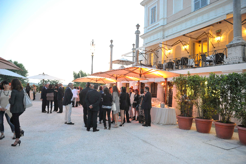 Festeggiando a Casina Valadier