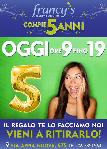 Francy\'s Compie 5 Anni