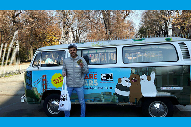 Truck on Tour Cartoon Network - Guerrilla Marketing