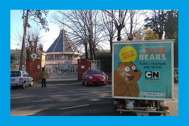 Truck on Tour Cartoon Network - Guerrilla Marketing